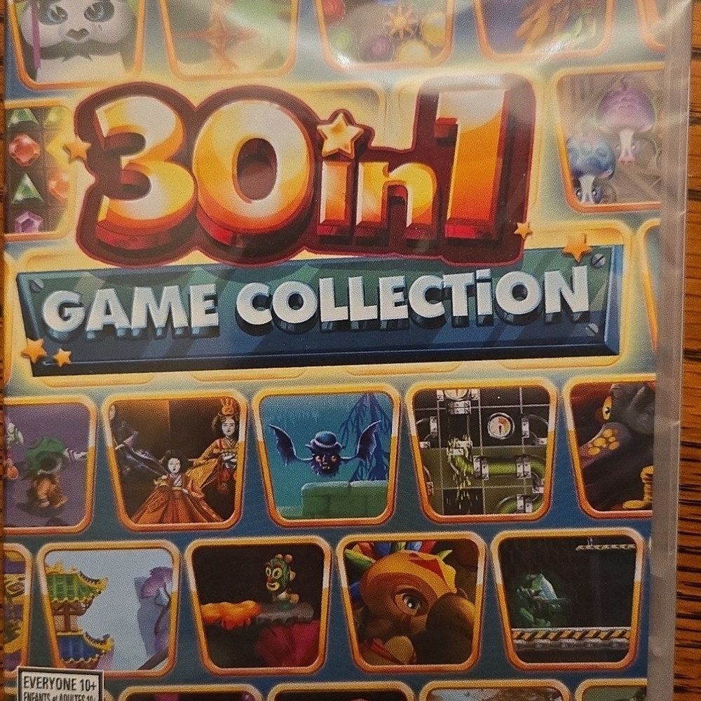 30 In 1 Collection For Nintendo Switch, New Sealed.